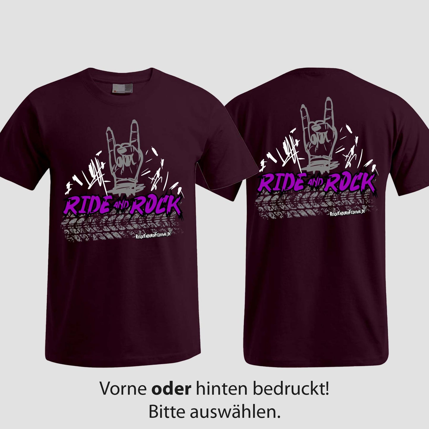 Ride and Rock | T-Shirt | Reiseendurofesival