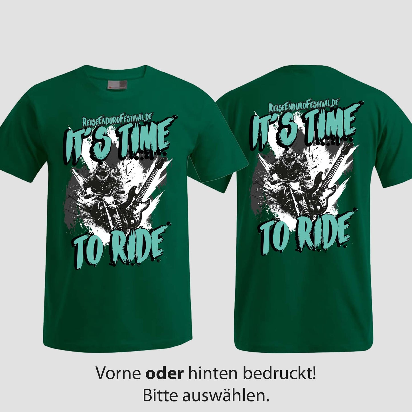 Time to Ride | T-Shirt | Reiseendurofesival