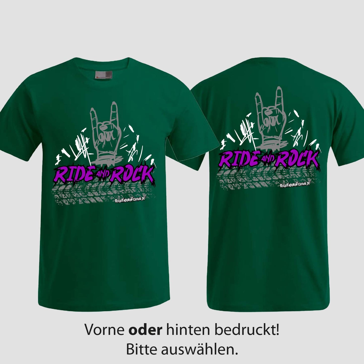 Ride and Rock | T-Shirt | Reiseendurofesival