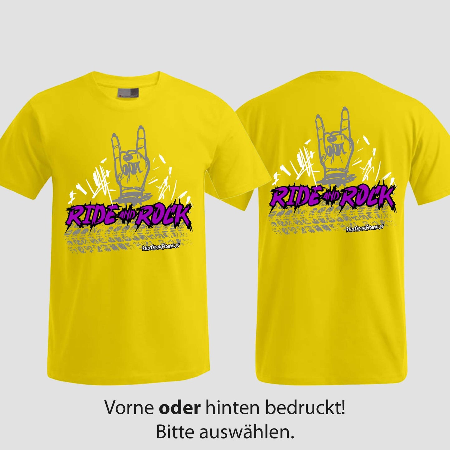 Ride and Rock | T-Shirt | Reiseendurofesival