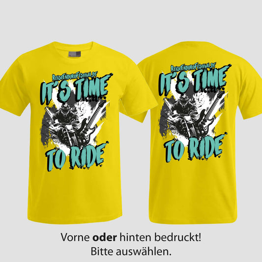 Time to Ride | T-Shirt | Reiseendurofesival