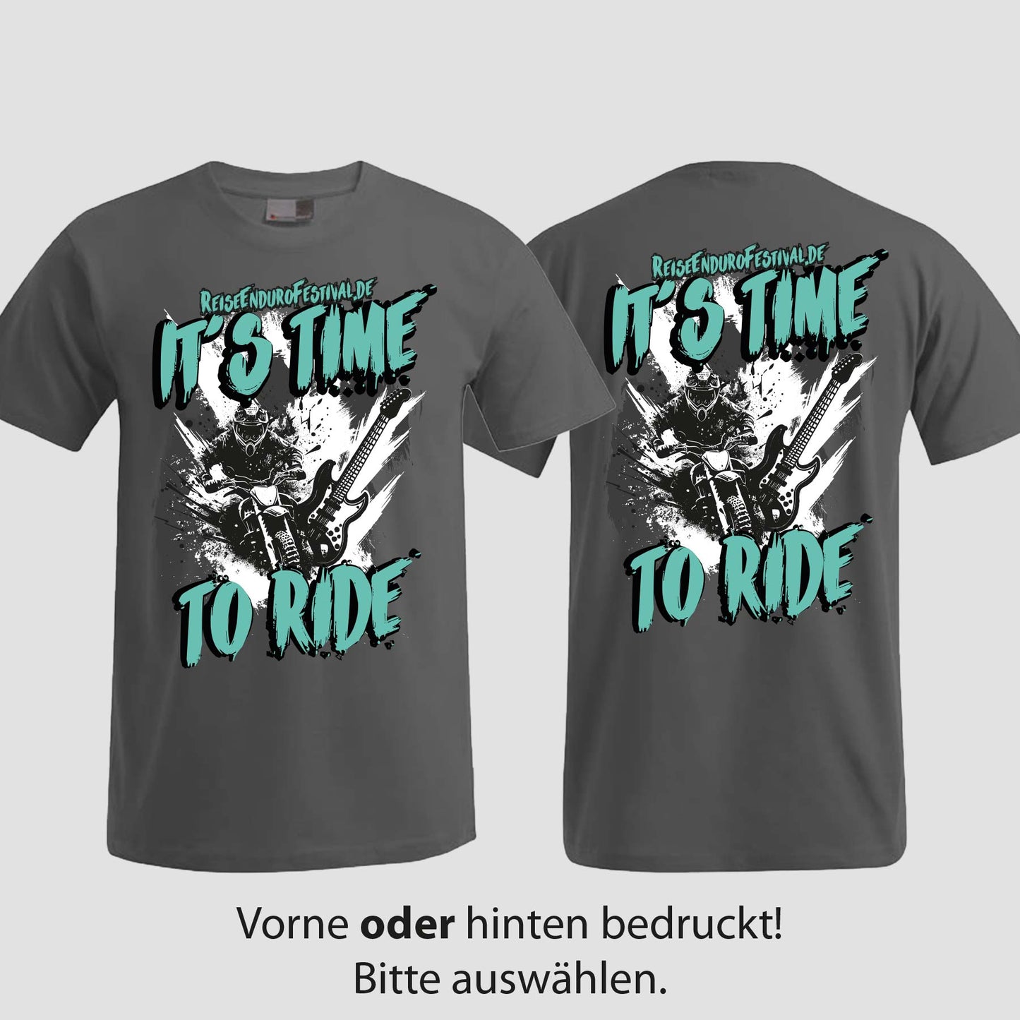 Time to Ride | T-Shirt | Reiseendurofesival