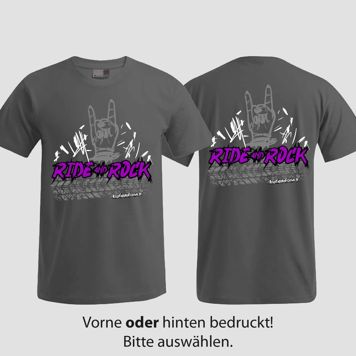 Ride and Rock | T-Shirt | Reiseendurofesival