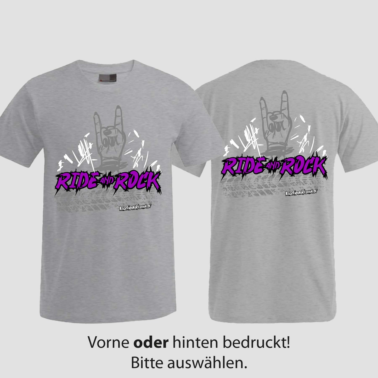 Ride and Rock | T-Shirt | Reiseendurofesival