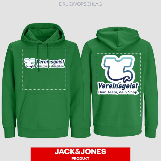 Hoodie by Jack&Jones beidseitig bedruckt