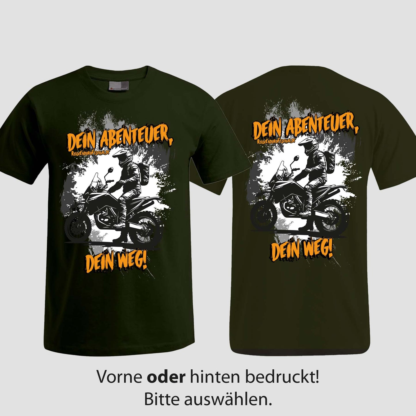 Dein Abenteuer | T-Shirt | Reiseendurofesival