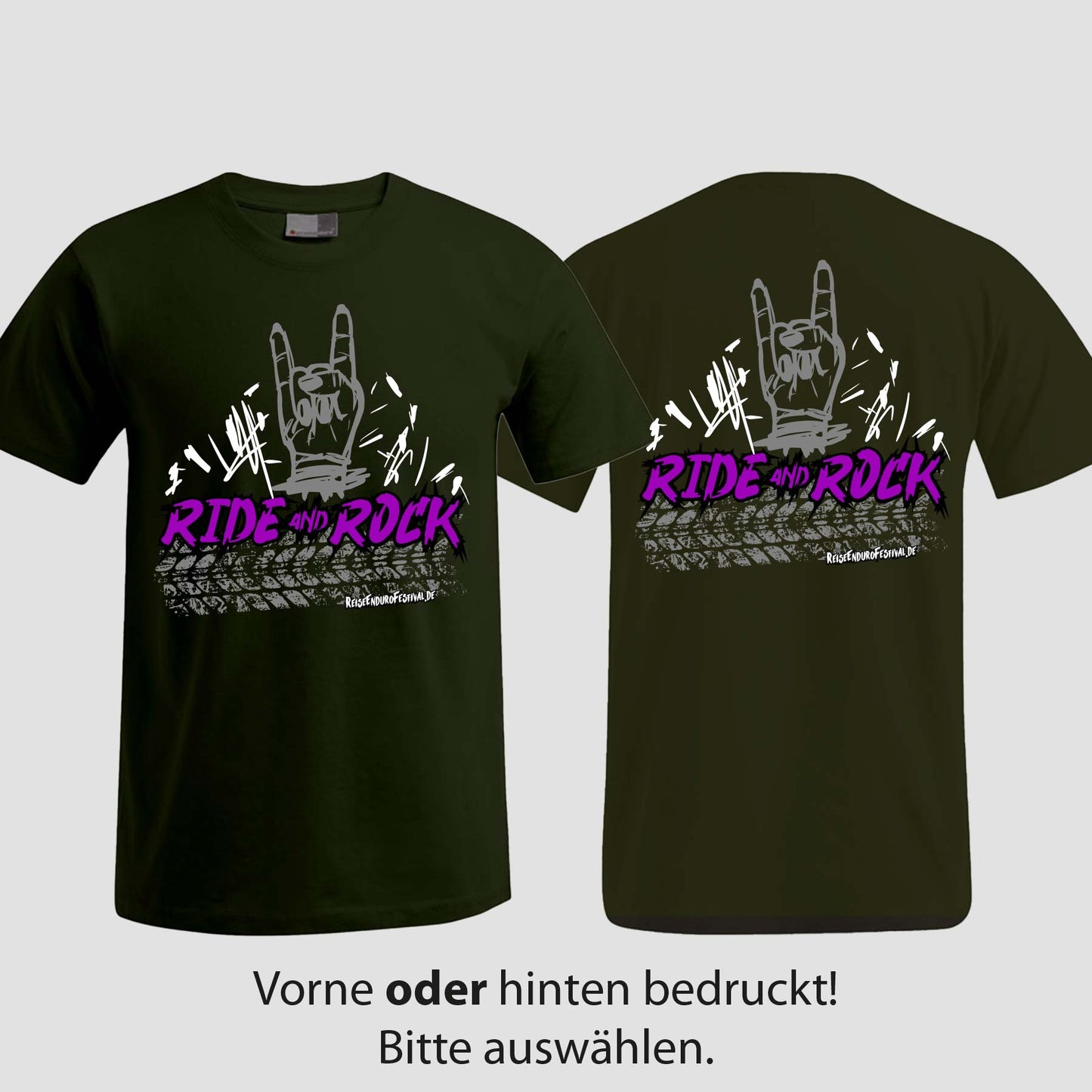 Ride and Rock | T-Shirt | Reiseendurofesival