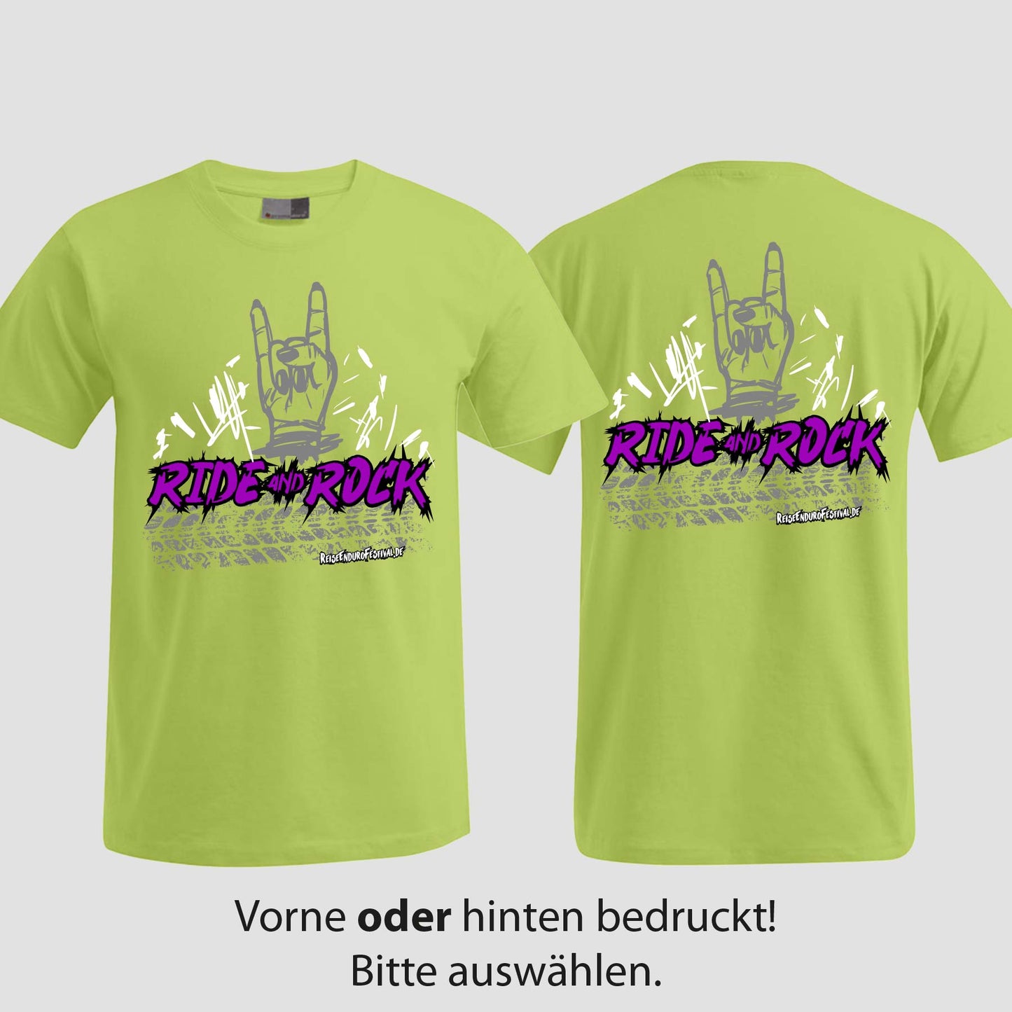 Ride and Rock | T-Shirt | Reiseendurofesival