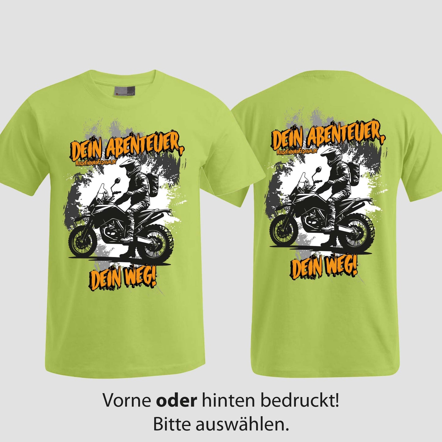 Dein Abenteuer | T-Shirt | Reiseendurofesival