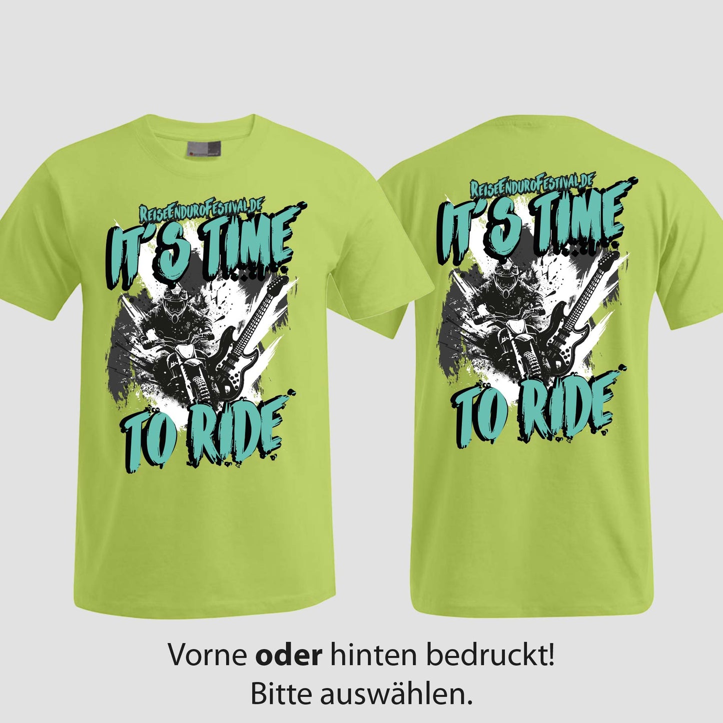 Time to Ride | T-Shirt | Reiseendurofesival