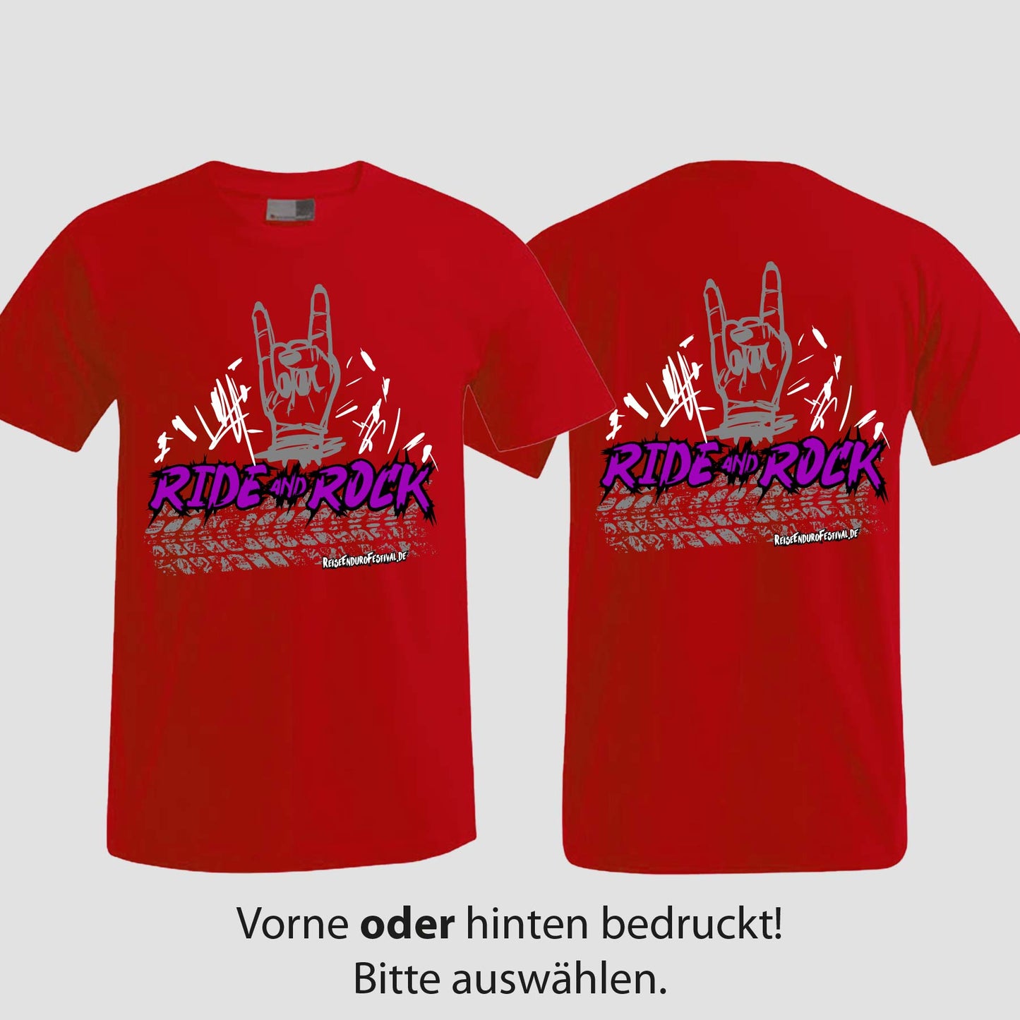 Ride and Rock | T-Shirt | Reiseendurofesival