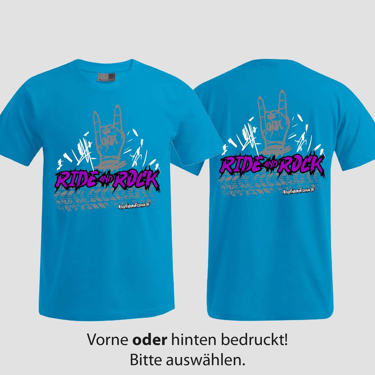 Ride and Rock | T-Shirt | Reiseendurofesival
